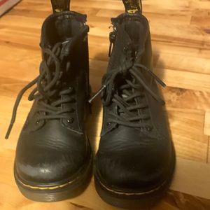 Doc Martens Junior 1460 Softy T Leather Lace Up Boots